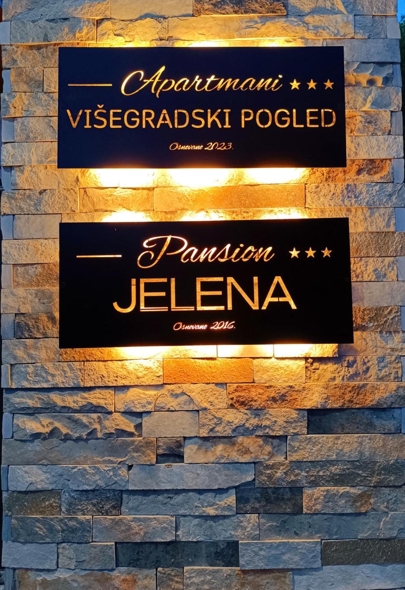 Apartmani Visegradski Pogled Екстериор снимка